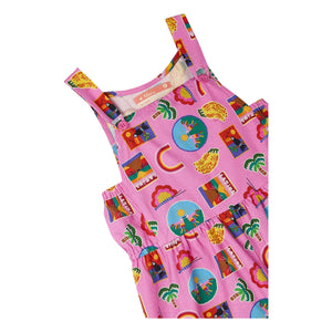 Fabula – Regenbogen-Jumpsuit | Rosa