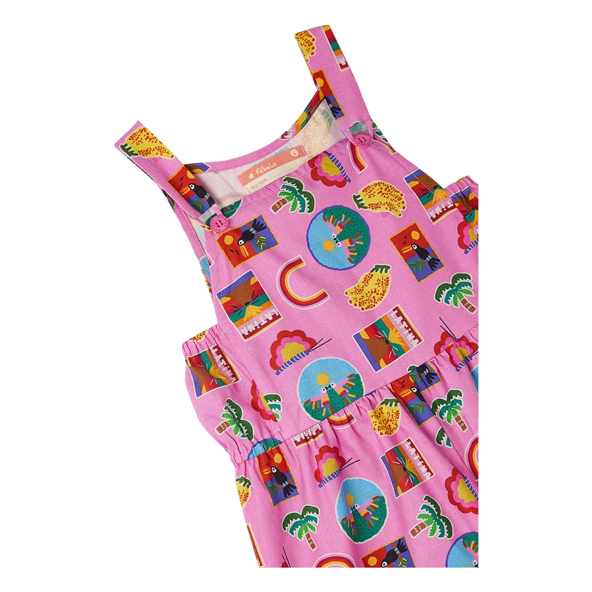 Fabula – Regenbogen-Jumpsuit | Rosa