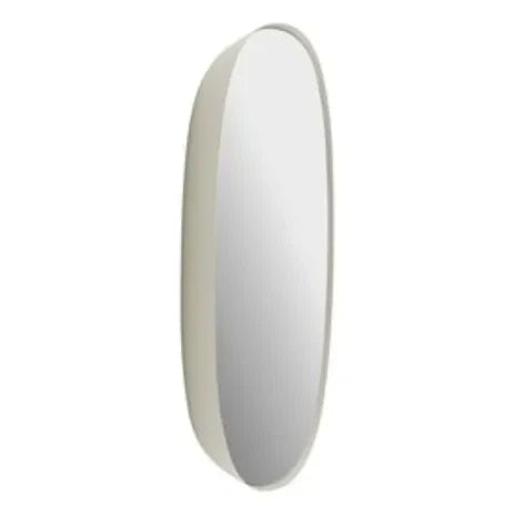 Muuto - Gerahmter Wandspiegel 40x40 cm | Hellgrau