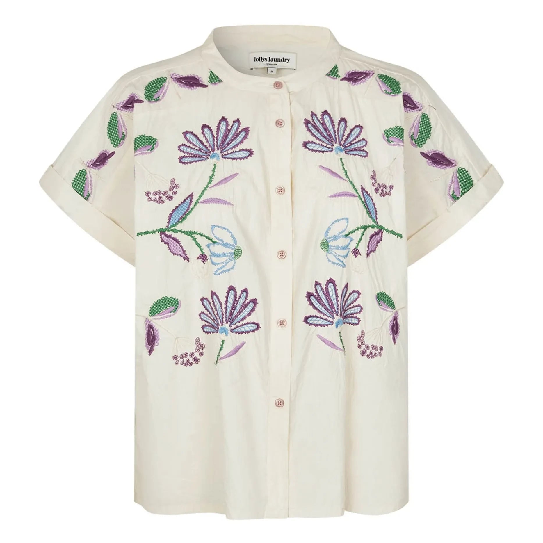 Lollys Laundry - Mya Baumwollbluse | Creme