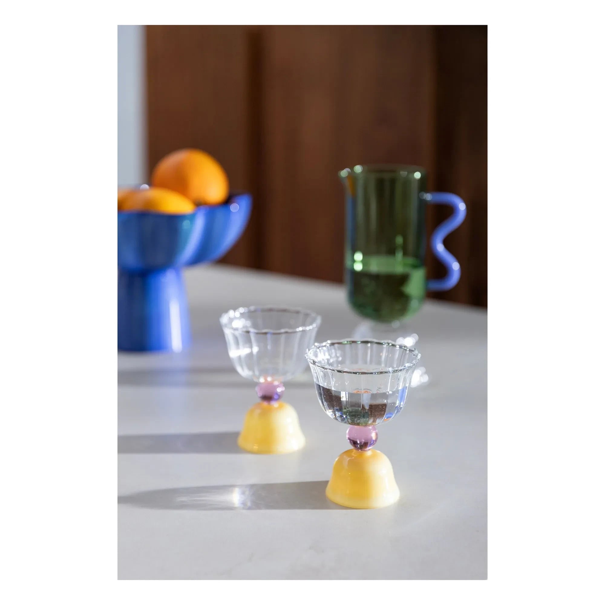 &Klevering - Lale kadeh - 2'li set | Sarı