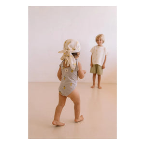 Studio Bohème - Roberta Lemons Bio-Baumwolle Badeanzug | Hellblau