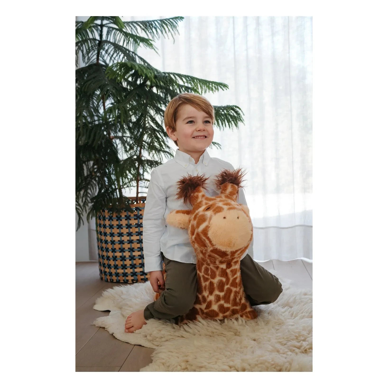 Wild & Soft - Zıplayan Zürafa | Turuncu