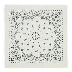 Kujten - Hachiko Kaschmir-Bandana | Weiß