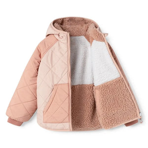 Liewood - Jackson Wendbare Sherpa-Jacke, aus recycelten Fasern hergestellt | Hellrosa