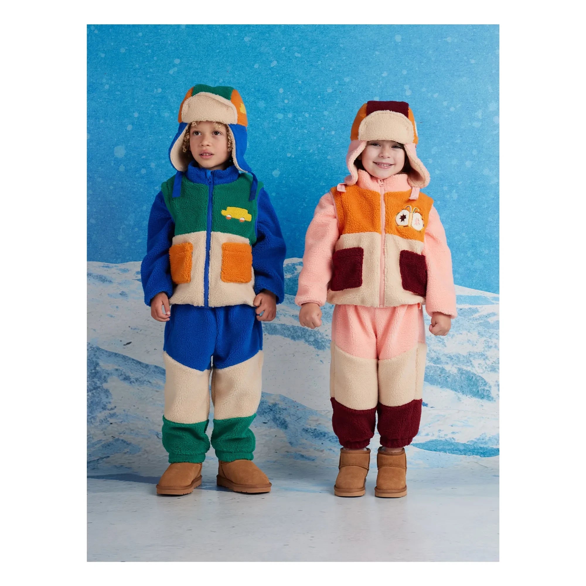 Halcyon Nights - Jogger Sherpa Tarzı | Soluk Pembe