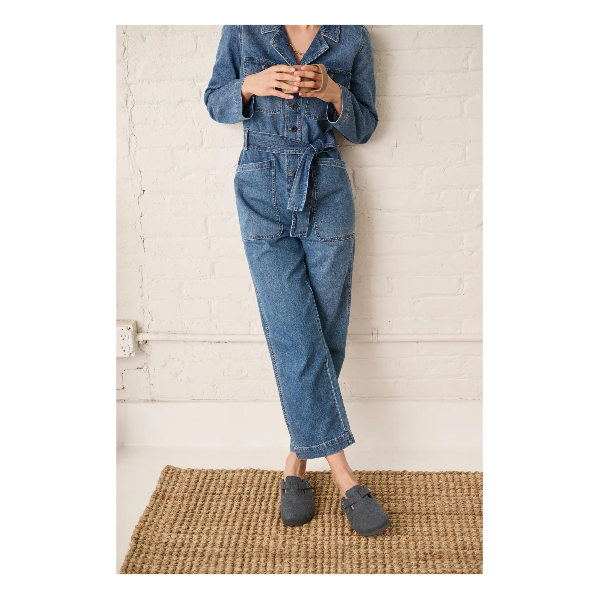 BIRKENSTOCK - Boston Schuhe Standardweite - Erwachsenenkollektion | Anthrazit
