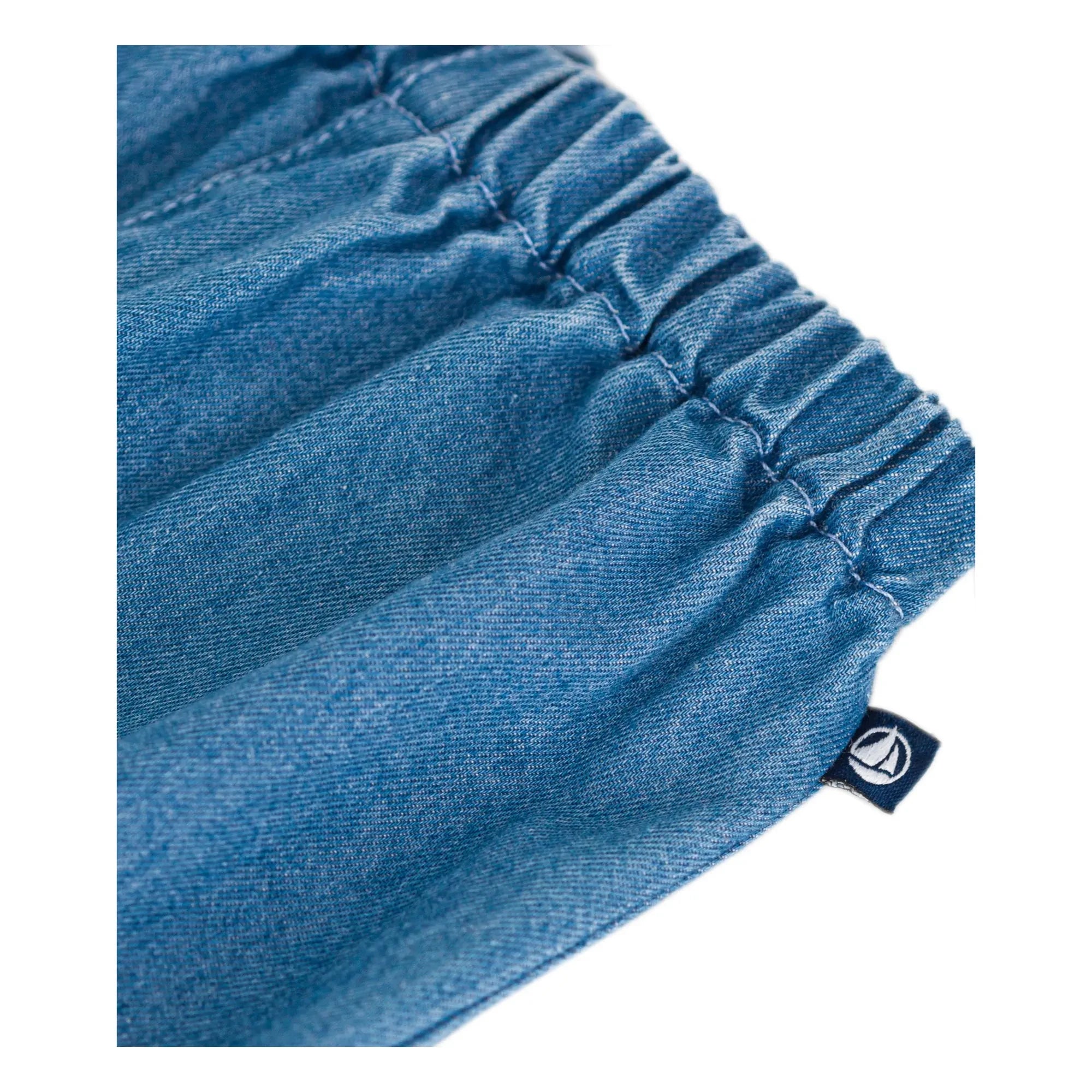 Petit Bateau - Leichte Denim-Sarouel | Denimblau