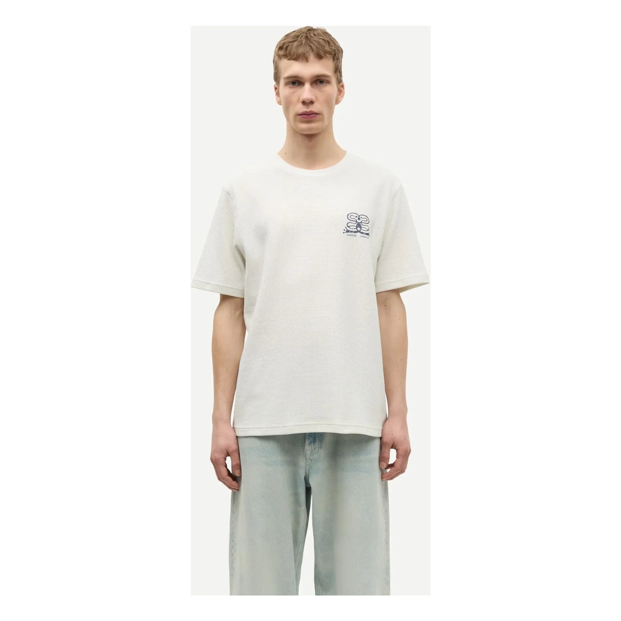Samsoe Samsoe - Safellow Baumwoll-T-Shirt | Creme