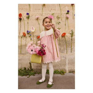 Louise Misha - Arinola Kleid aus Bio-Baumwolle | Rosa