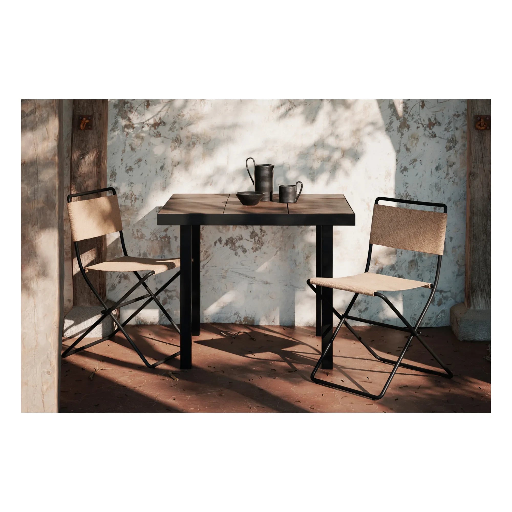 Ferm Living - Flod Kare Masa | Kahverengi