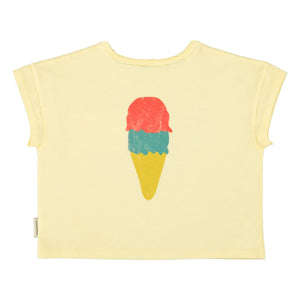 Piupiuchick - T-Shirt „Strandbar“ | Gelb