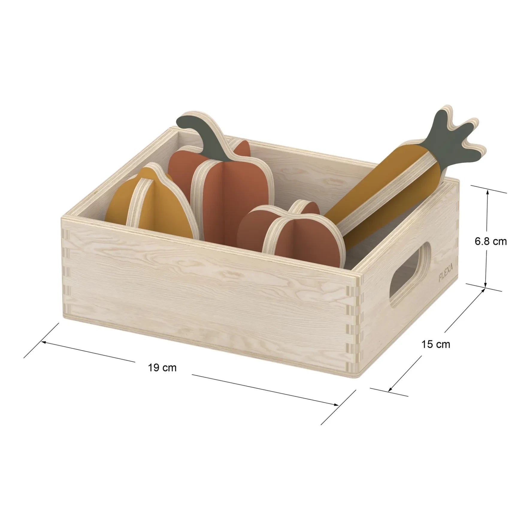 Flexa - Gemüsekiste aus Holz