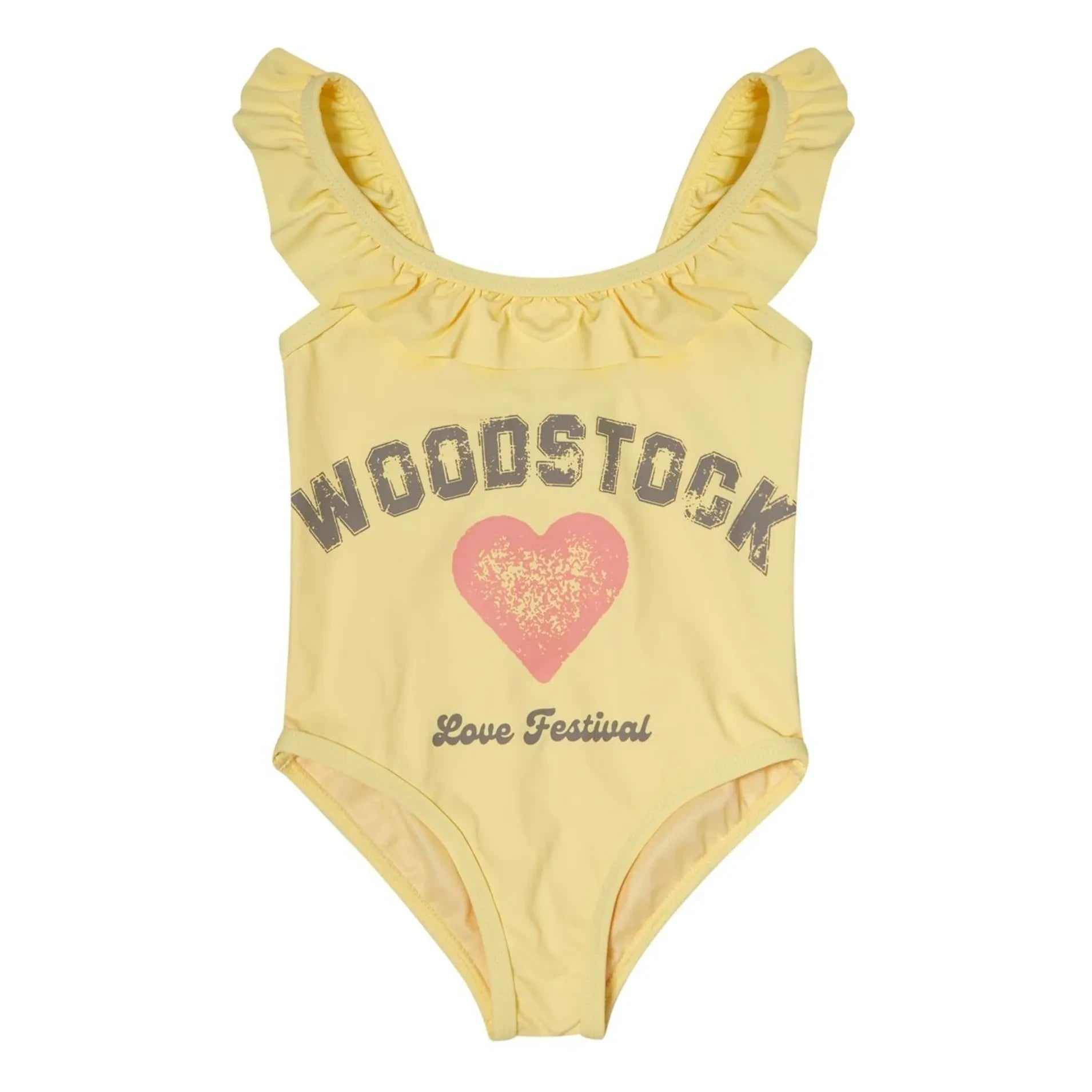 Tocoto Vintage - Woodstock Badeanzug | Gelb