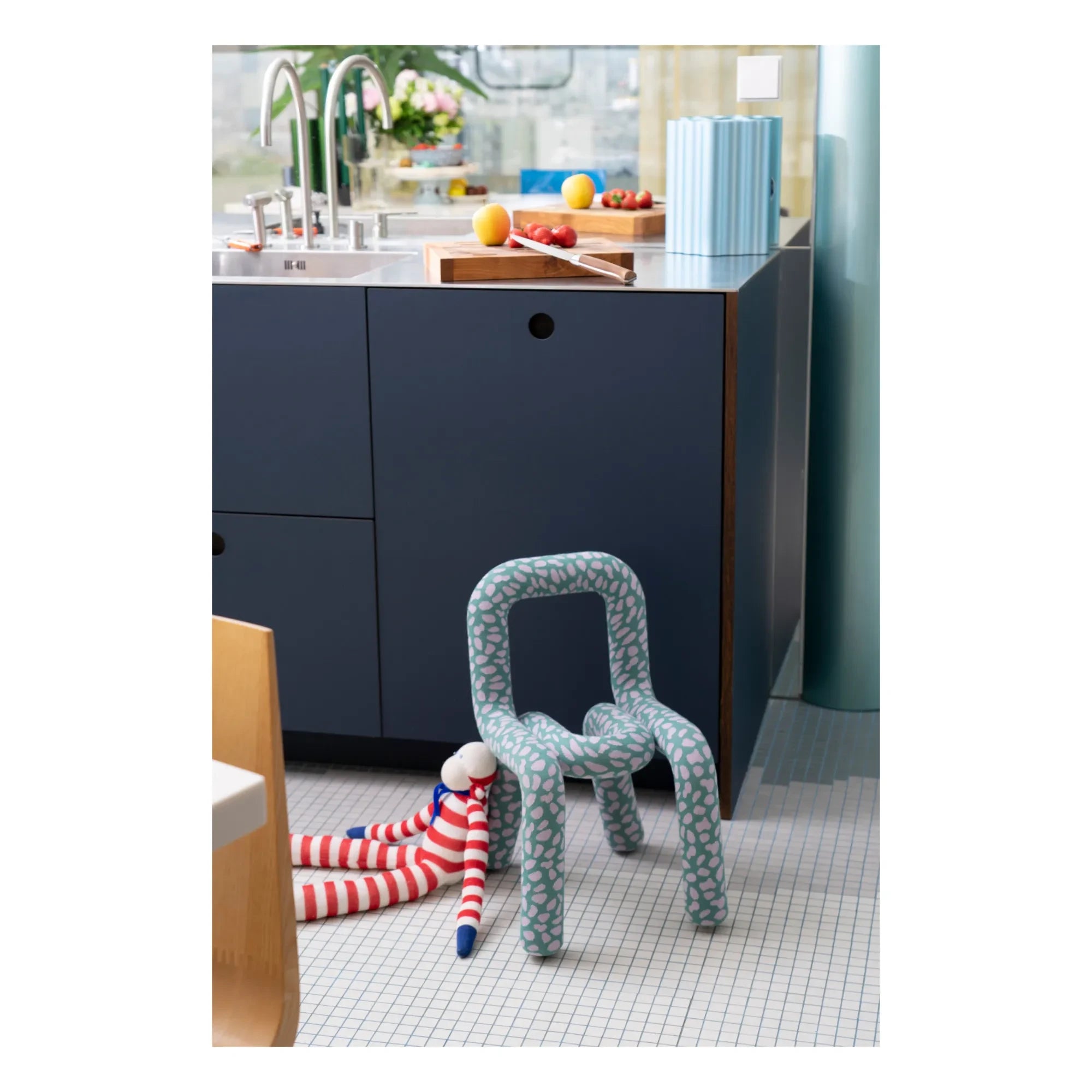 Moustache - Mini Bold Stuhl | Wassergrün
