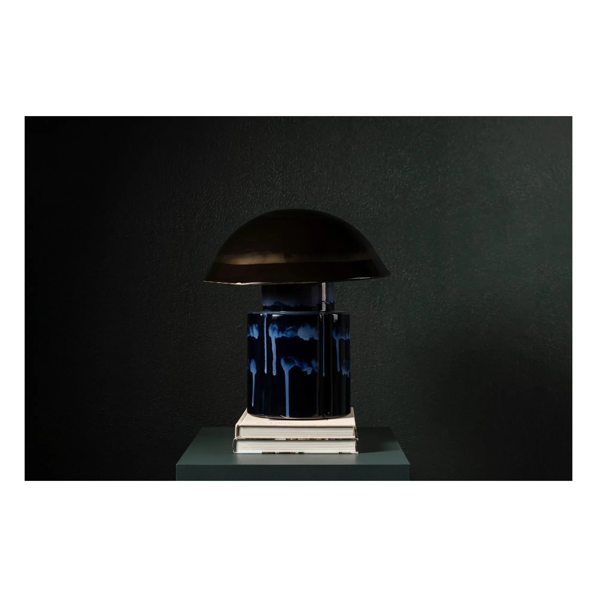 Serax - Tischlampe aus Steingut John, Anita Le Grelle | Marineblau