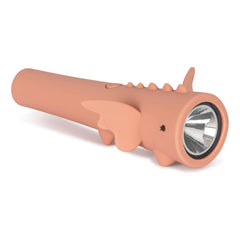 Konges Sløjd - Drachen Silikon Taschenlampe | Rosa