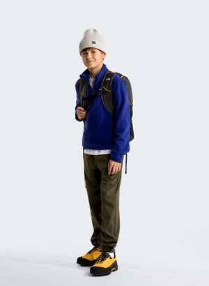 The North Face - Glacier Trucker Stil Kapuzenfleece | Königsblau