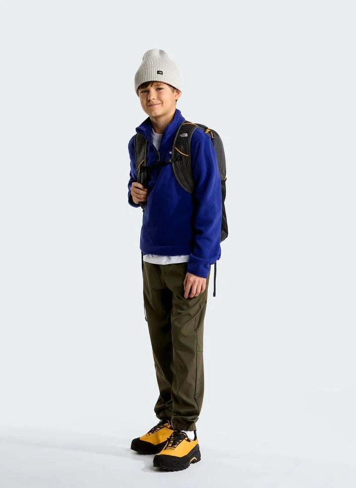 The North Face - Glacier Trucker Stil Kapuzenfleece | Königsblau