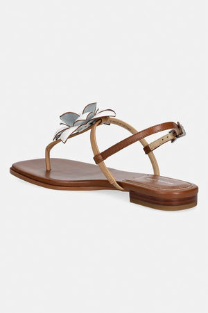 MICHAEL Michael Kors Kadın Deri Sandalet Jacie Thong Sandal