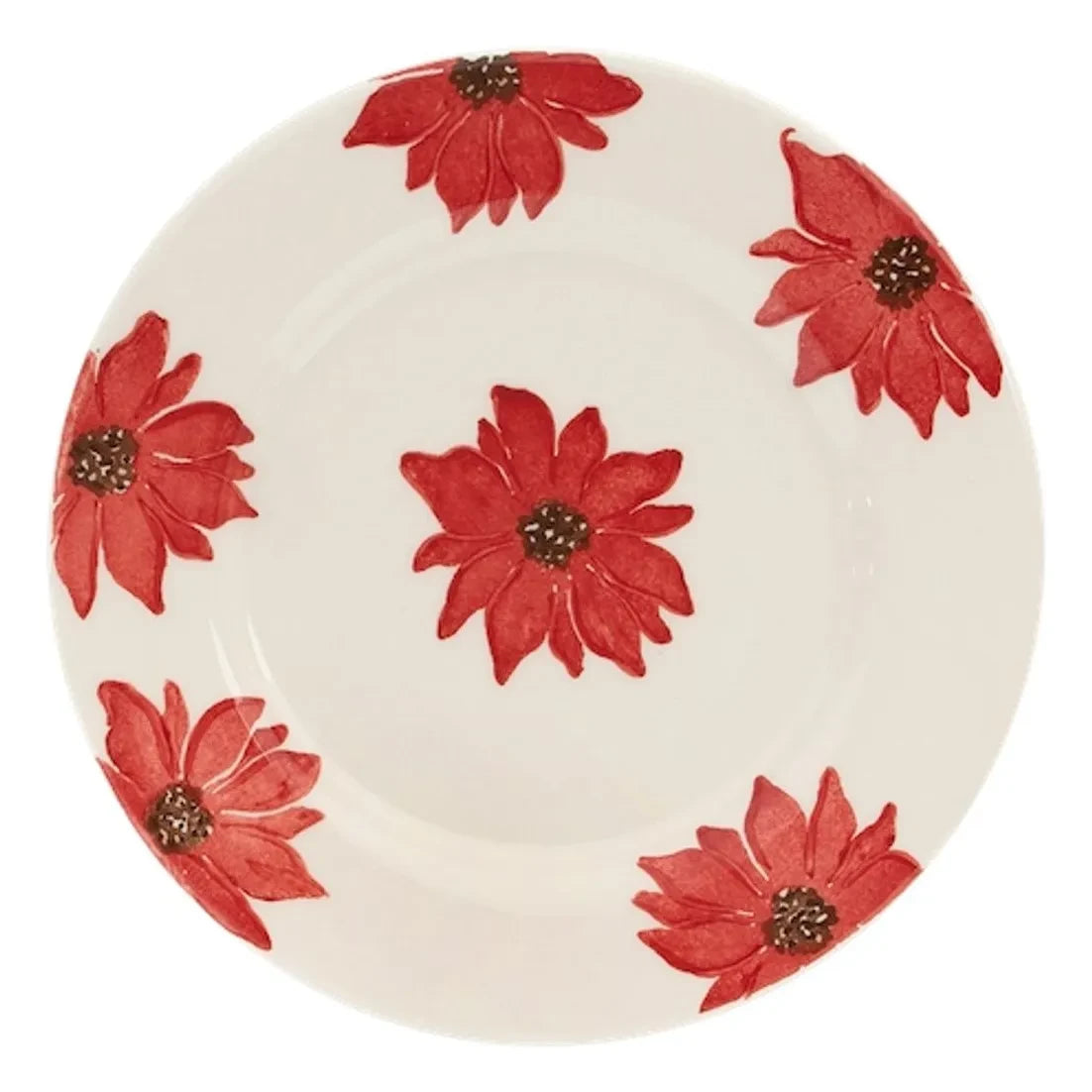 Anna + Nina - Fiorita Blumenteller | Rot