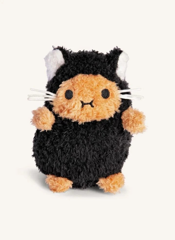 Noodoll - Plüschkatze | Schwarz