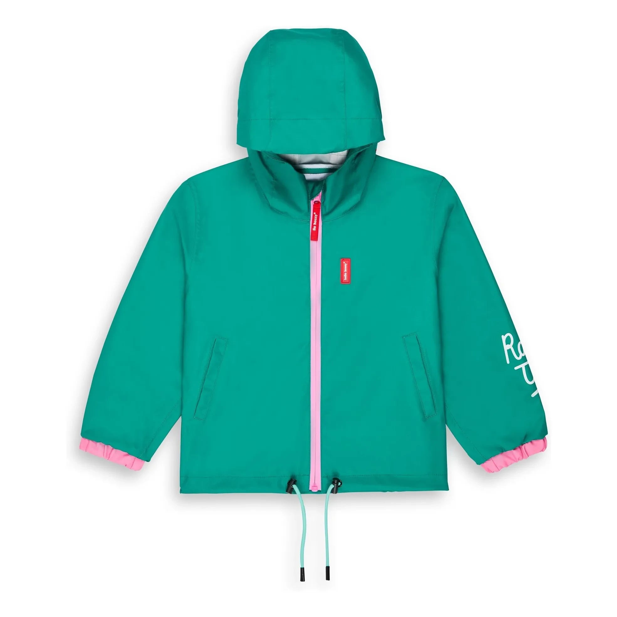 Hello Hossy - Wasserdichte Jacke | Türkis