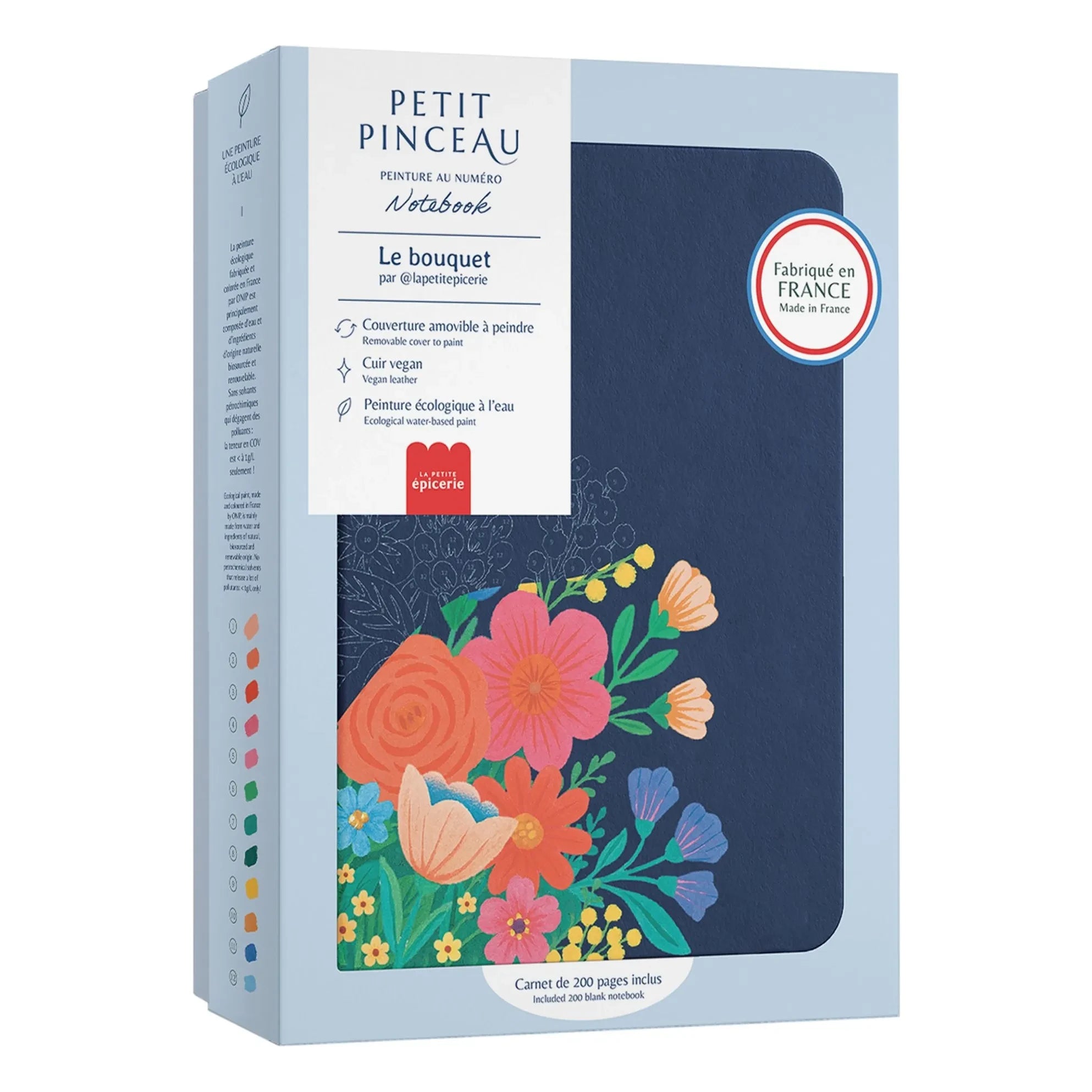 La Petite Épicerie - Bemalbares Notizbuch - Bukett