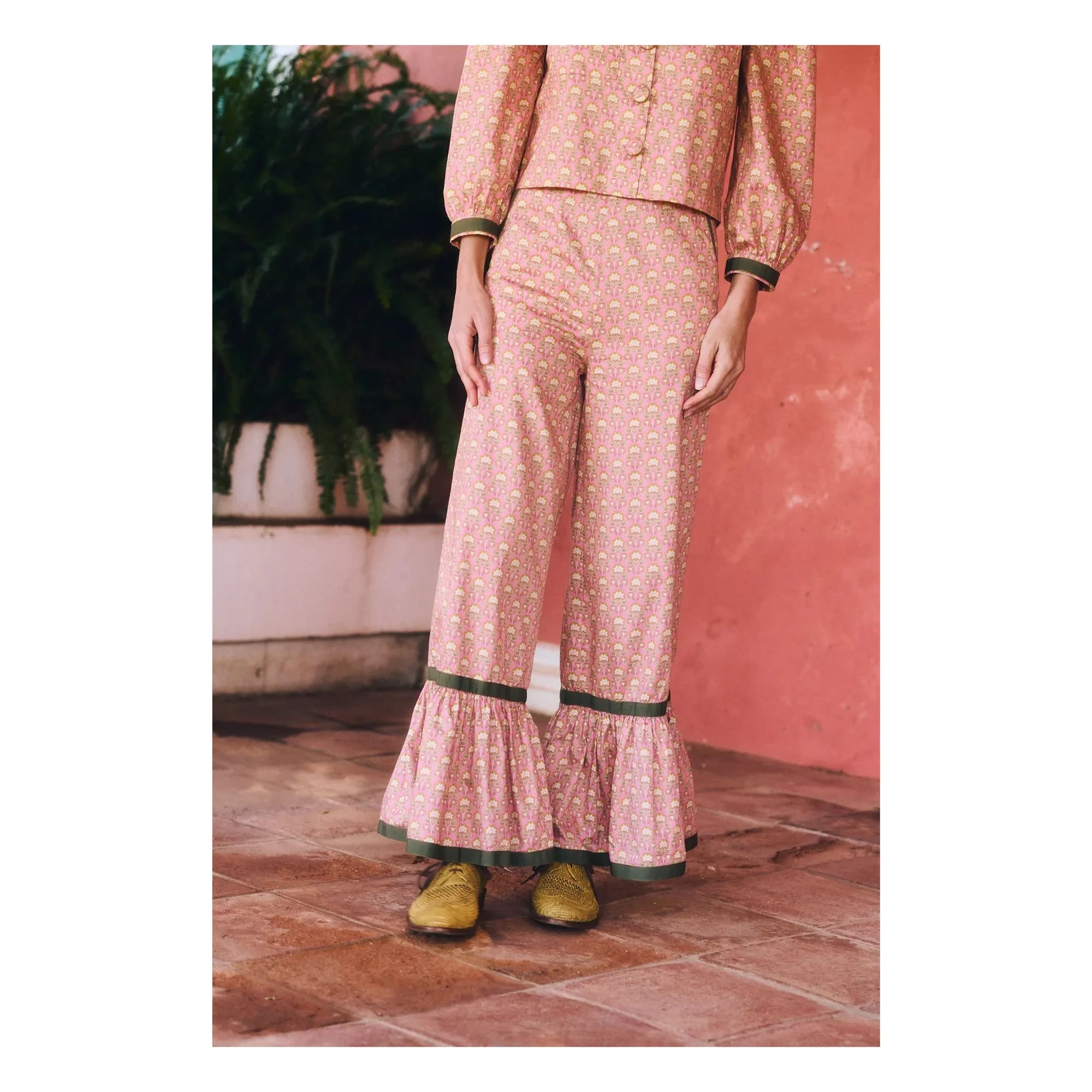 Maria de la Orden - Paolo Pamuk Hose | Peach