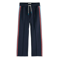 Scotch & Soda - Mehrfarbige gestreifte Jogginghose | Marineblau