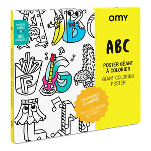Omy - Riesen-ABC-Malposter