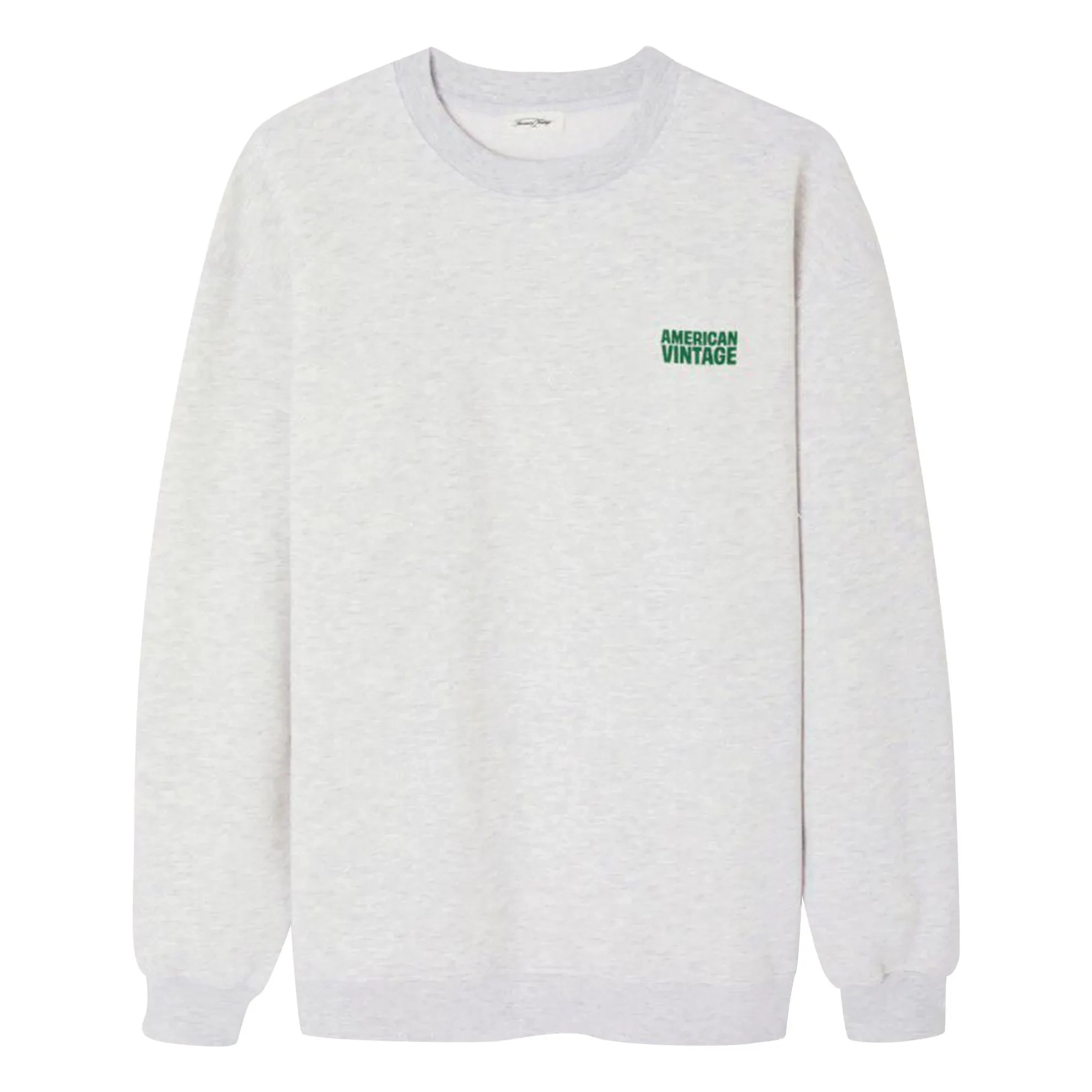 American Vintage - Baptown Sweatshirt | Grau meliert