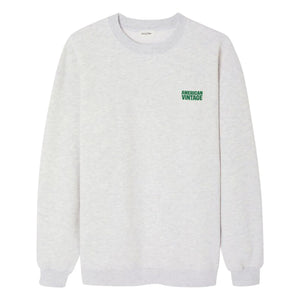 American Vintage - Baptown Sweatshirt | Grau meliert