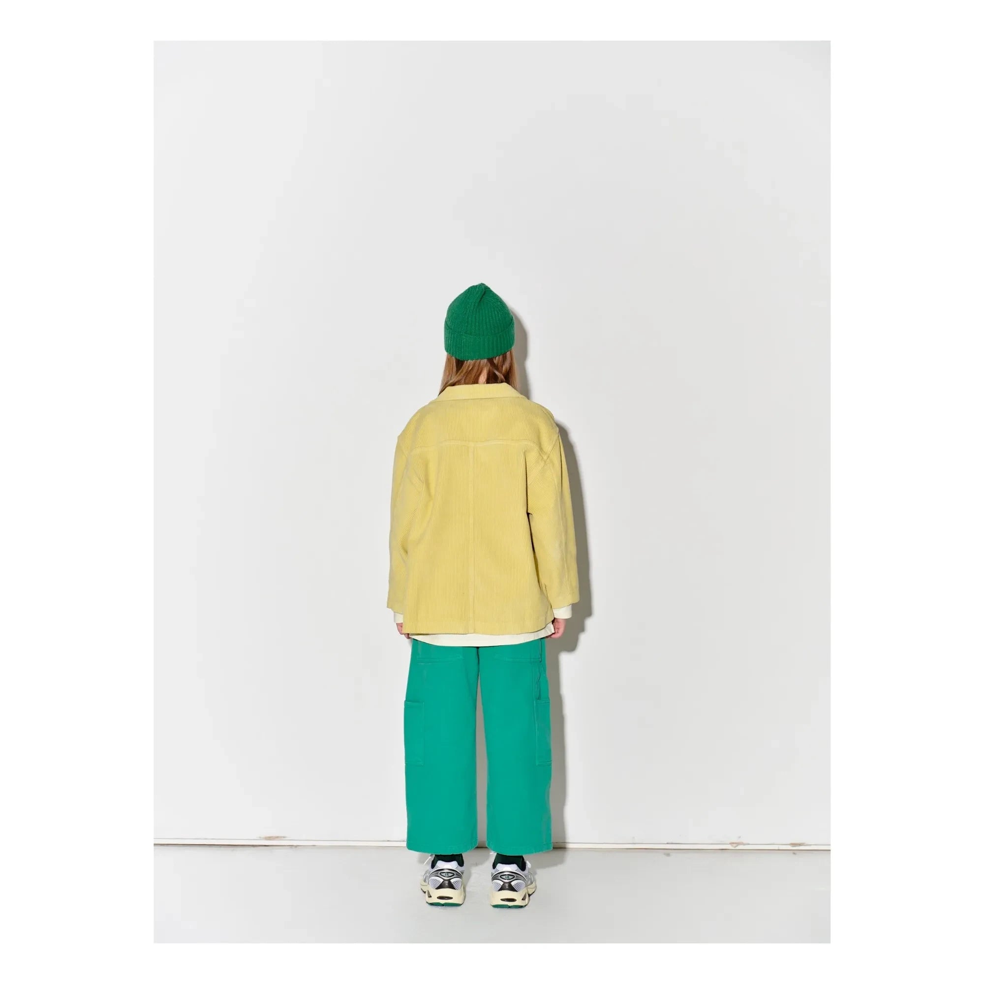 Main Story - Overshirt aus Bio-Baumwollsamt | Gelb