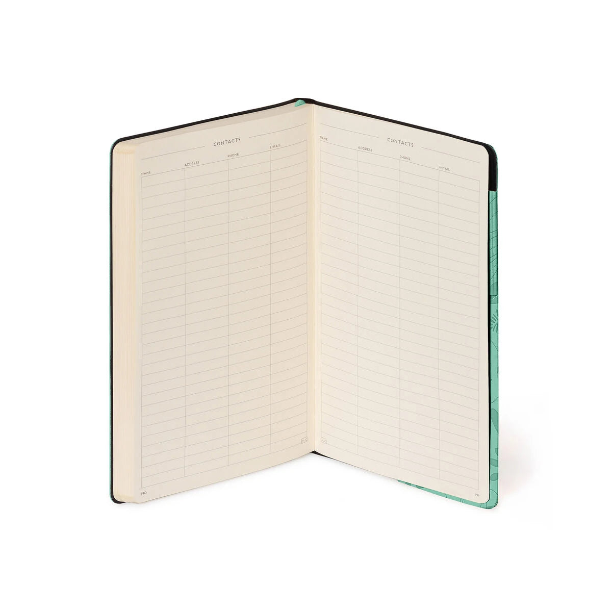 Legami - Notizbuch mit leeren Seiten und monochromem Softcover - Botanischer Garten - Mein Notizbuch