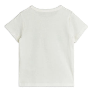 Mini Rodini - Tier-T-Shirt Bio-Baumwolle | Weiß