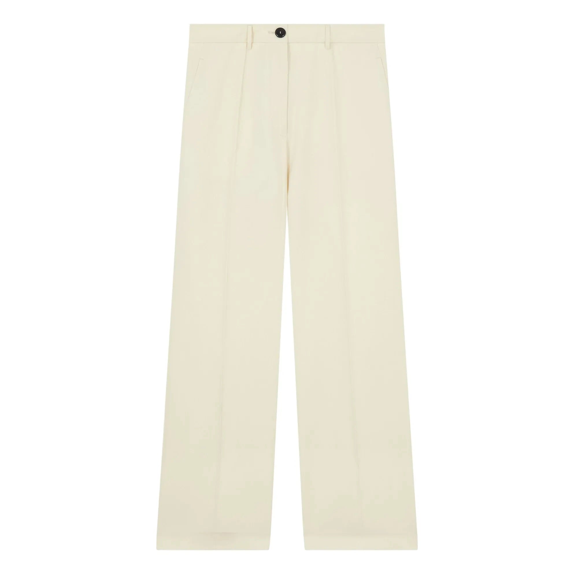 Pomandère – Hose aus Baumwolle und Leinen | Beige
