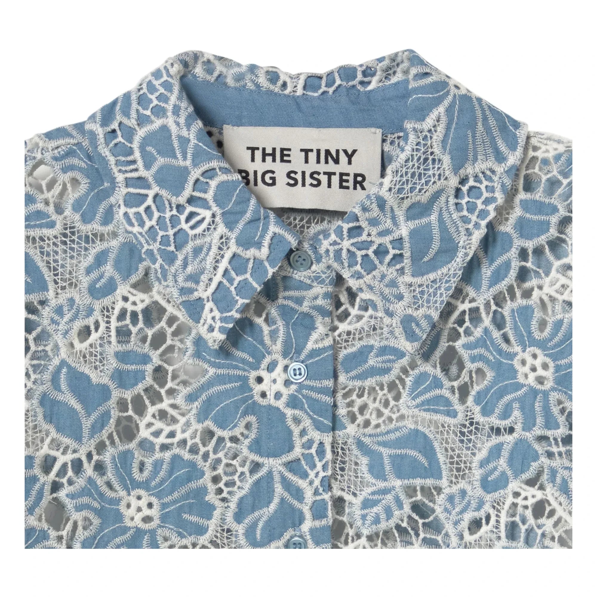 The Tiny Big Sister - Baumwollhemd | Blau
