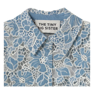 The Tiny Big Sister - Baumwollhemd | Blau