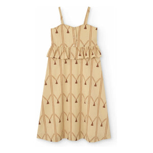 The Animals Observatory - Roe Bio-Baumwollkleid | Braun