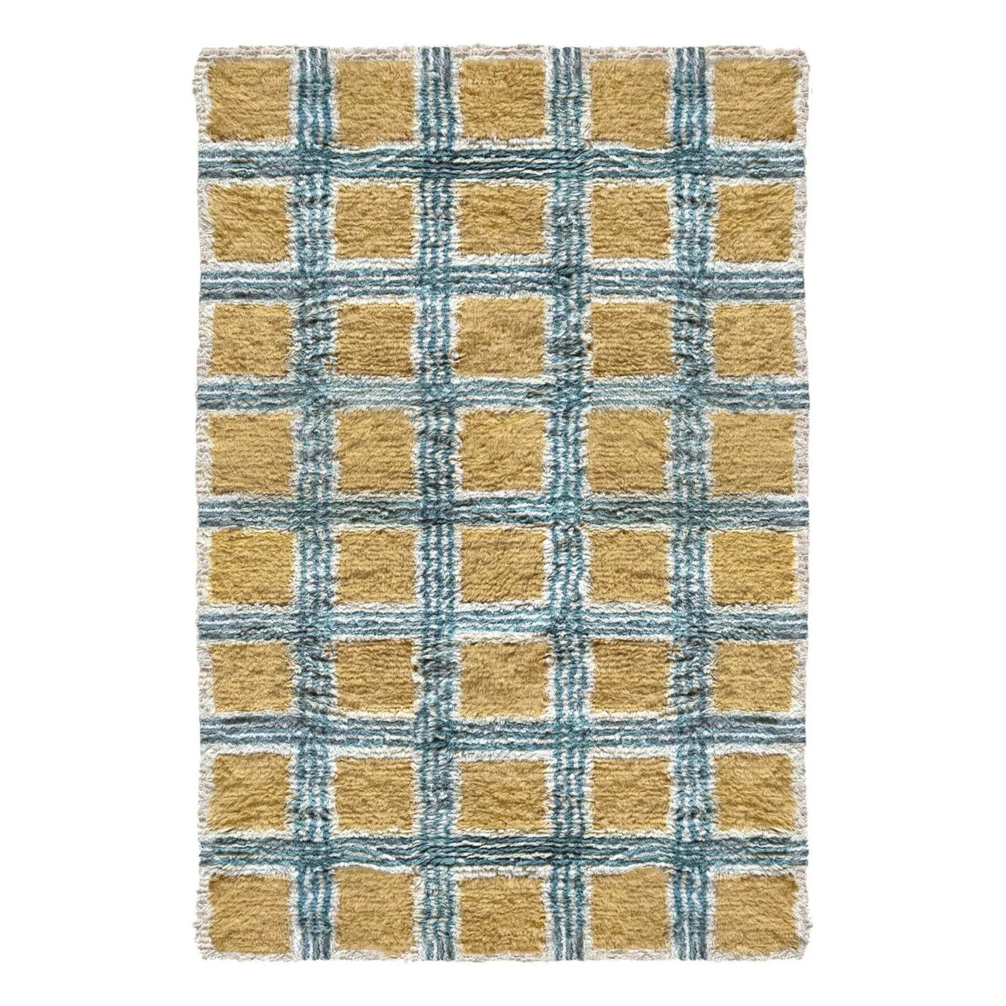 Layered - Wollteppich Pergola, Evelina Kroon | Senfgelb