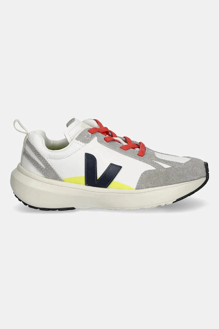 Veja Small Canary Light Çocuk Deri Spor Ayakkabı