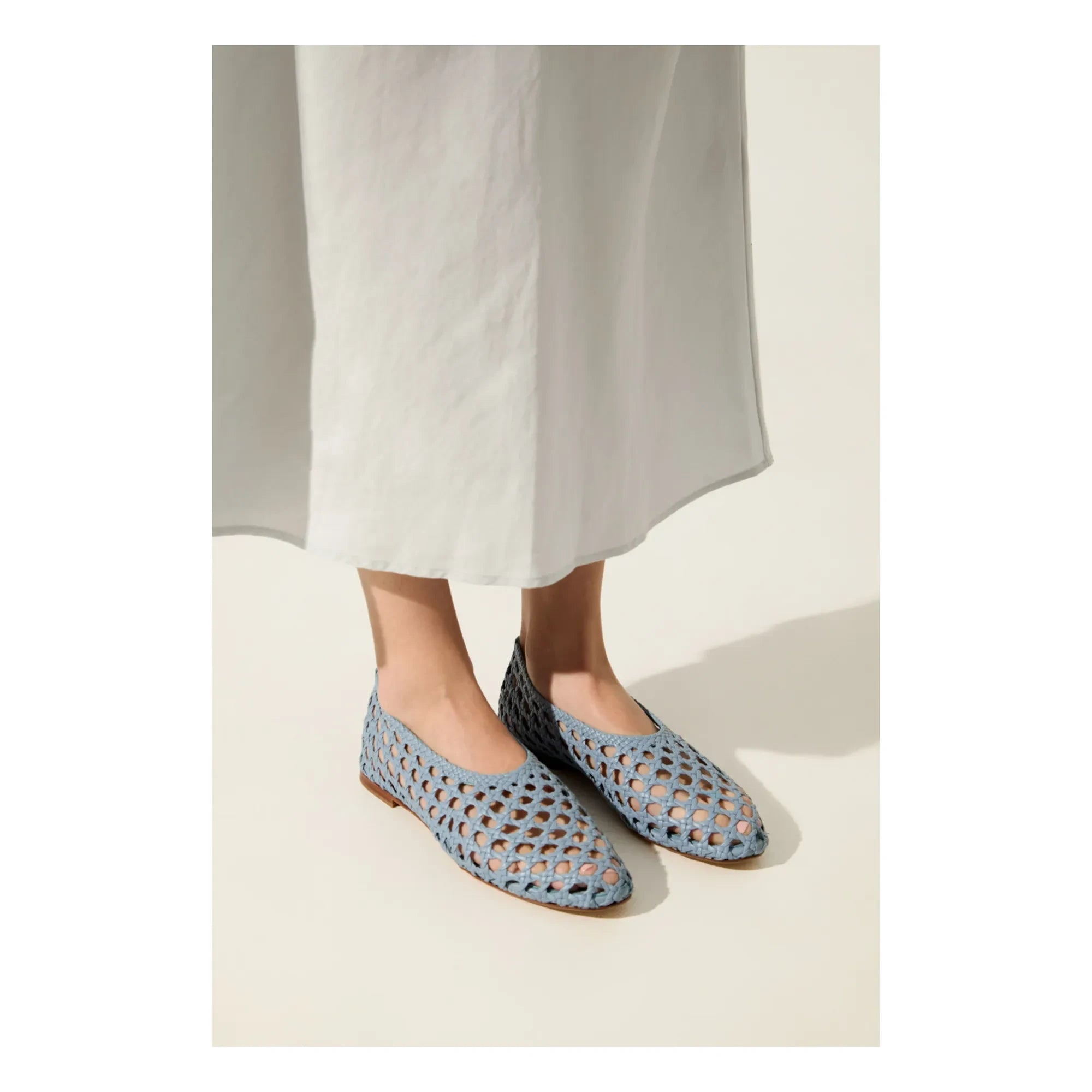 Augusta - Ava Ballerinas | Blau