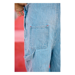 Bonton - Nope Gestreifte Latzhose | Blau