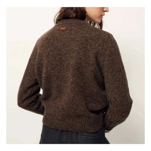 Sessùn - Silty Merino Wollpullover | Dunkelgrau
