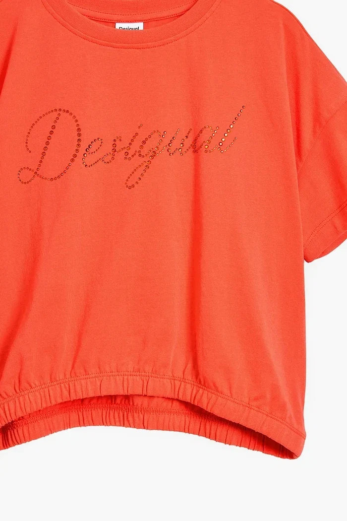 Desigual Çocuk Pamuklu Tişört