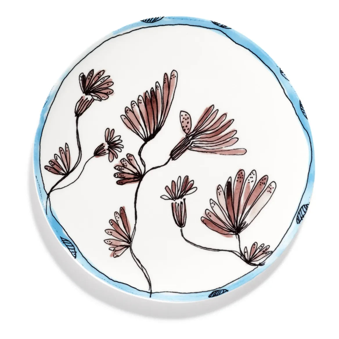 Serax - Camelia-Teller, Serax for Marni - 2er-Set | Aubergine