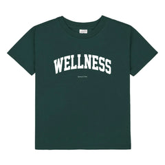 Sporty & Rich - Wellness Ivy T-Shirt Recycelte Baumwolle | Dunkelgrün