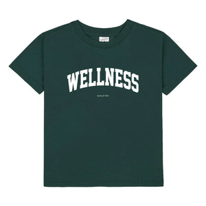 Sporty & Rich - Wellness Ivy T-Shirt Recycelte Baumwolle | Dunkelgrün
