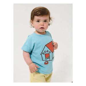 Bobo Choses - Nischen-Baby-T-Shirt aus Bio-Baumwolle | Blau